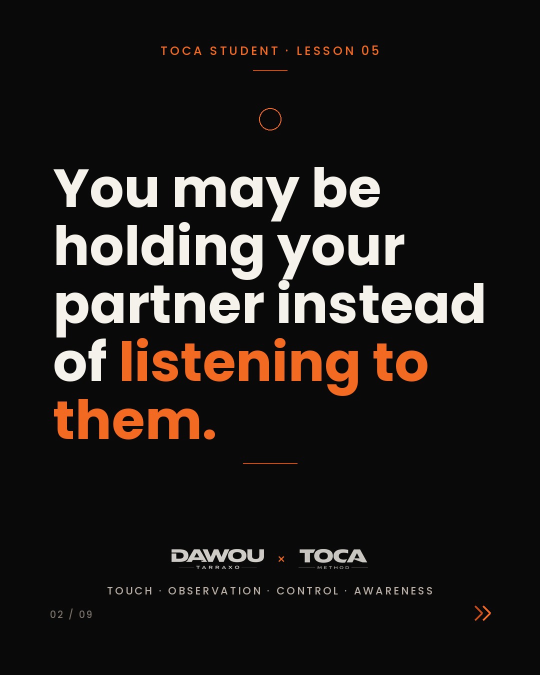 Why your kizomba connection feels heavy, and the three habits behind it, slide 2 of 9