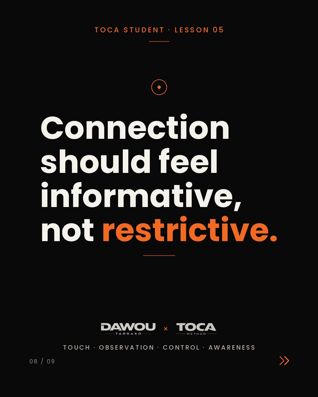 Why your kizomba connection feels heavy, and the three habits behind it, slide 8 of 9