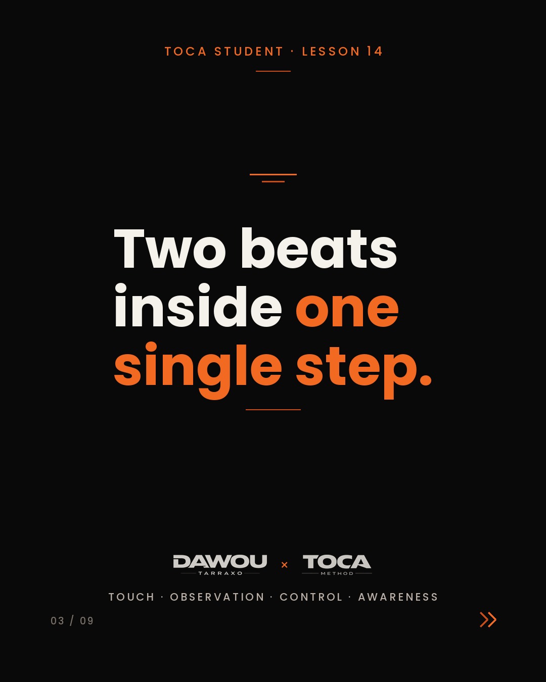 Your walk reveals your dance. The kizomba walk, explained, slide 3 of 9