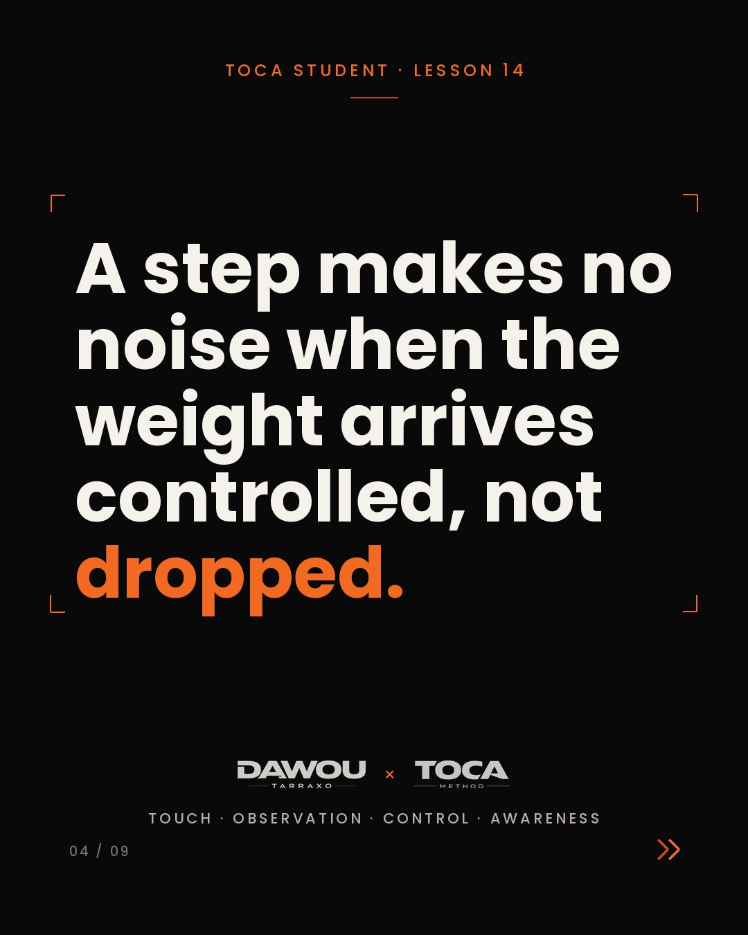Your walk reveals your dance. The kizomba walk, explained, slide 4 of 9