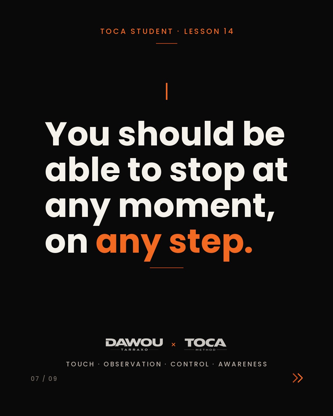 Your walk reveals your dance. The kizomba walk, explained, slide 7 of 9