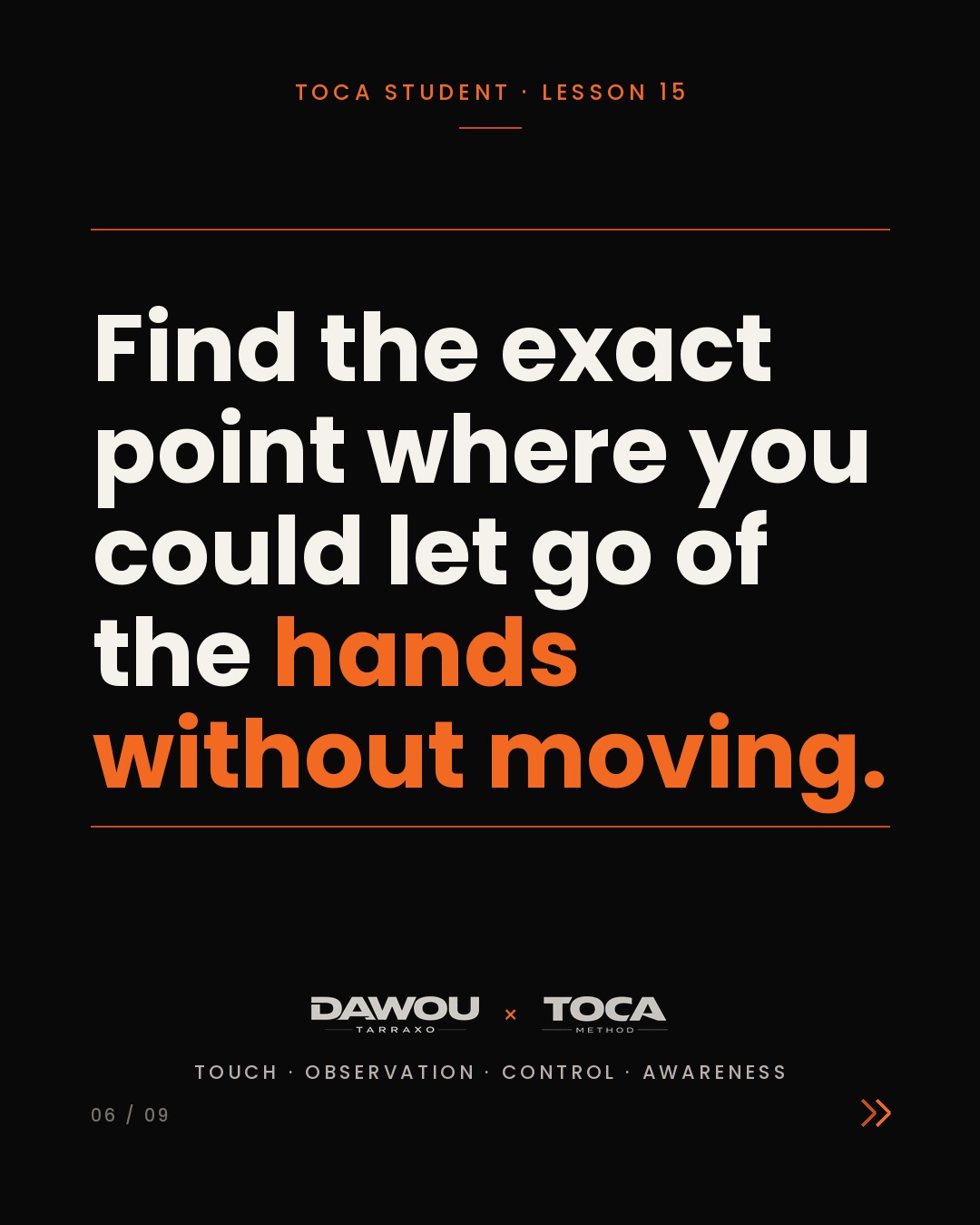 Balance before complexity. How to own your axis in partner dance, slide 6 of 9