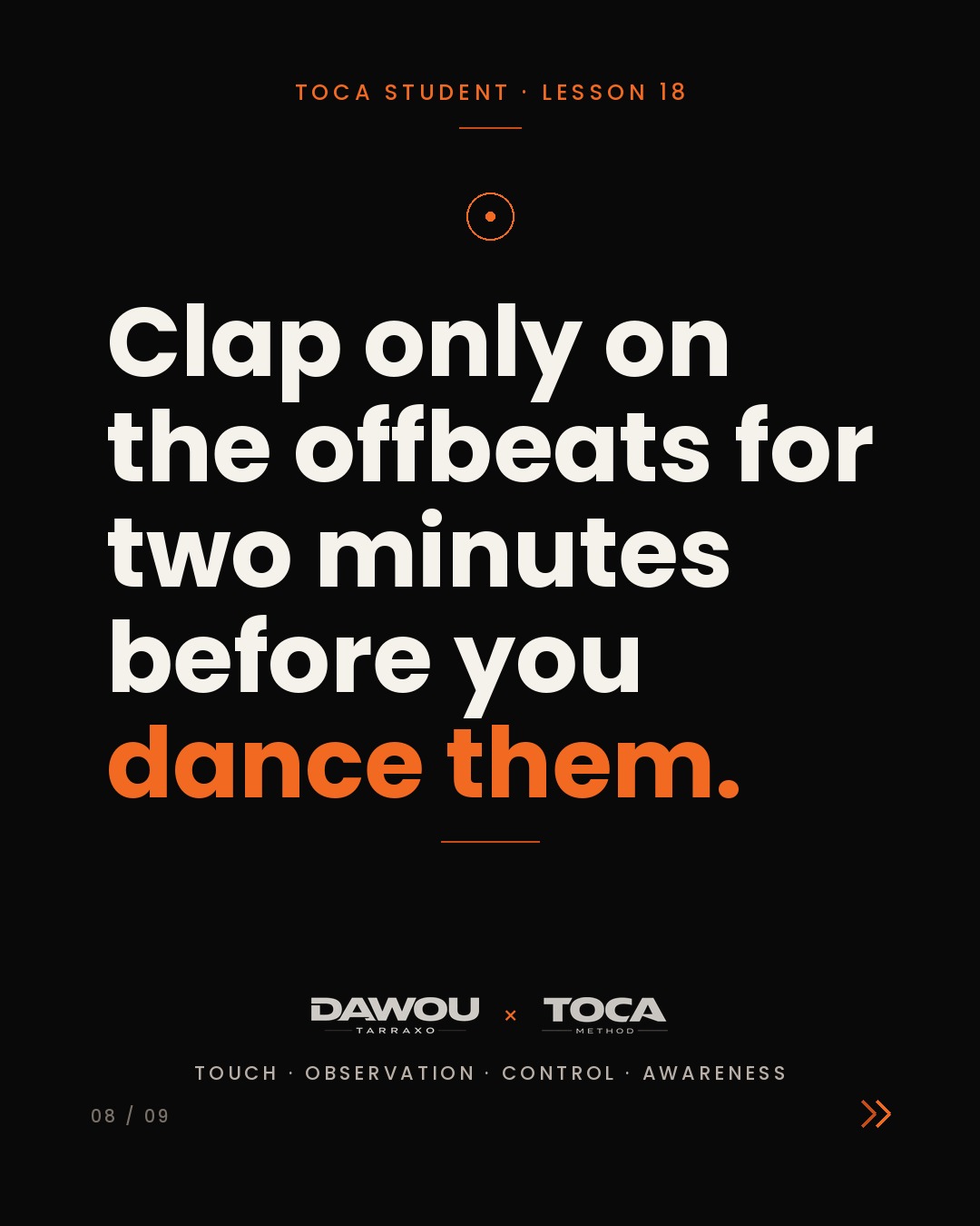 UrbanKiz technique: timing before tricks, slide 8 of 9