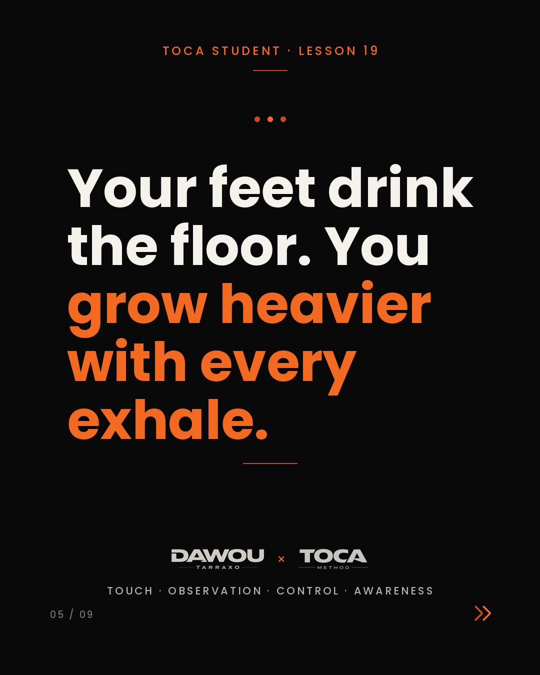Tarraxo feeling is not just slowness, slide 5 of 9