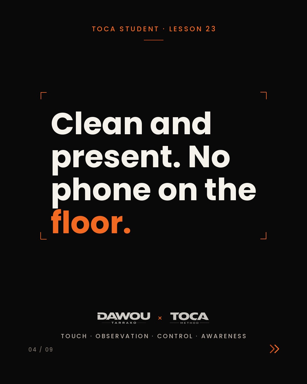 Social dance etiquette is technique, not politeness, slide 4 of 9