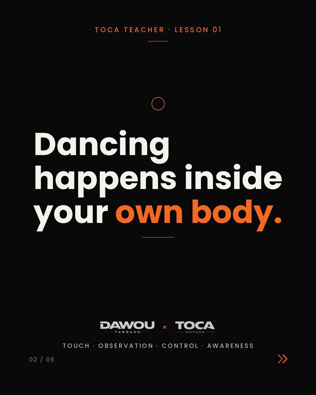 Being a great dancer does not make you a great dance teacher, slide 2 of 9