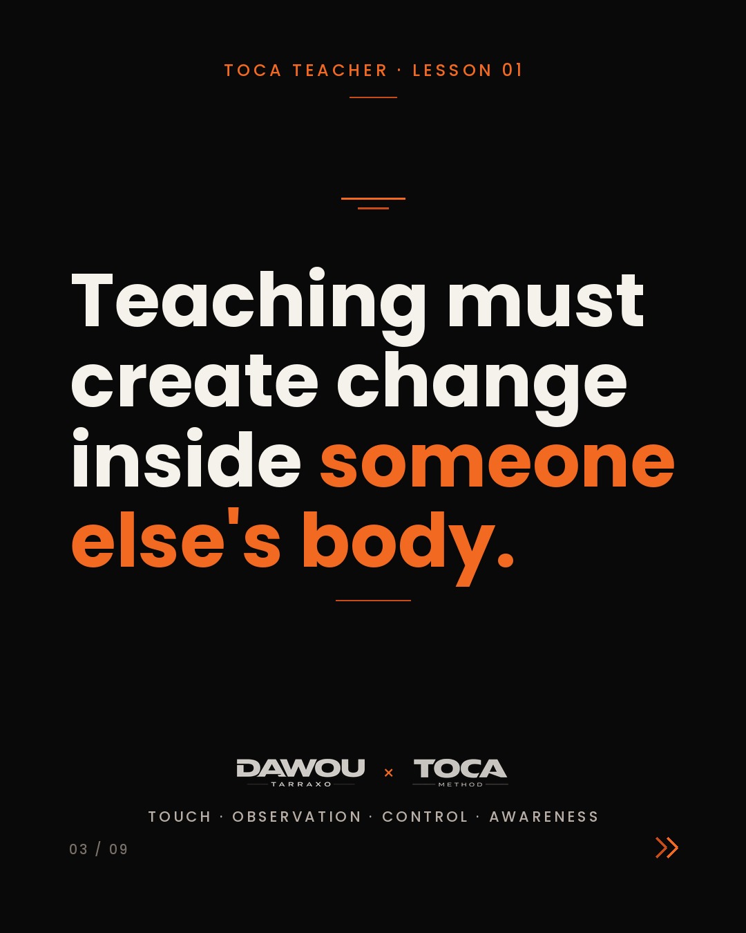 Being a great dancer does not make you a great dance teacher, slide 3 of 9