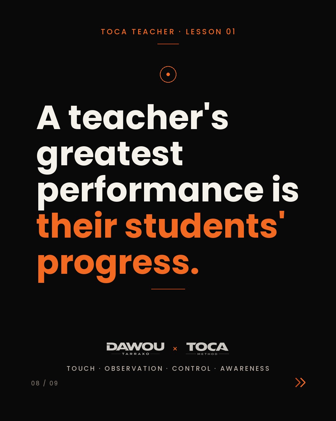 Being a great dancer does not make you a great dance teacher, slide 8 of 9