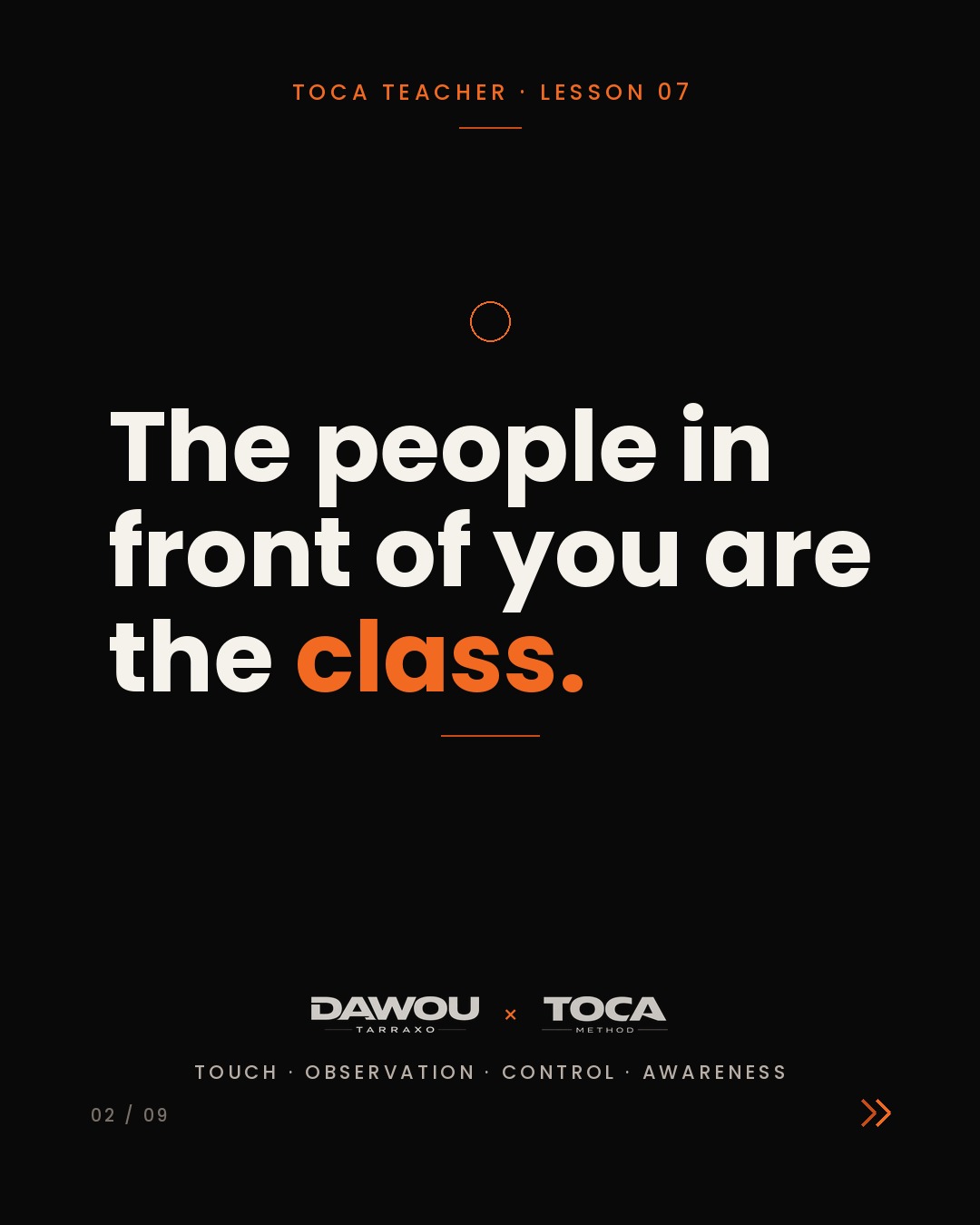How to read the room as a dance teacher, slide 2 of 9