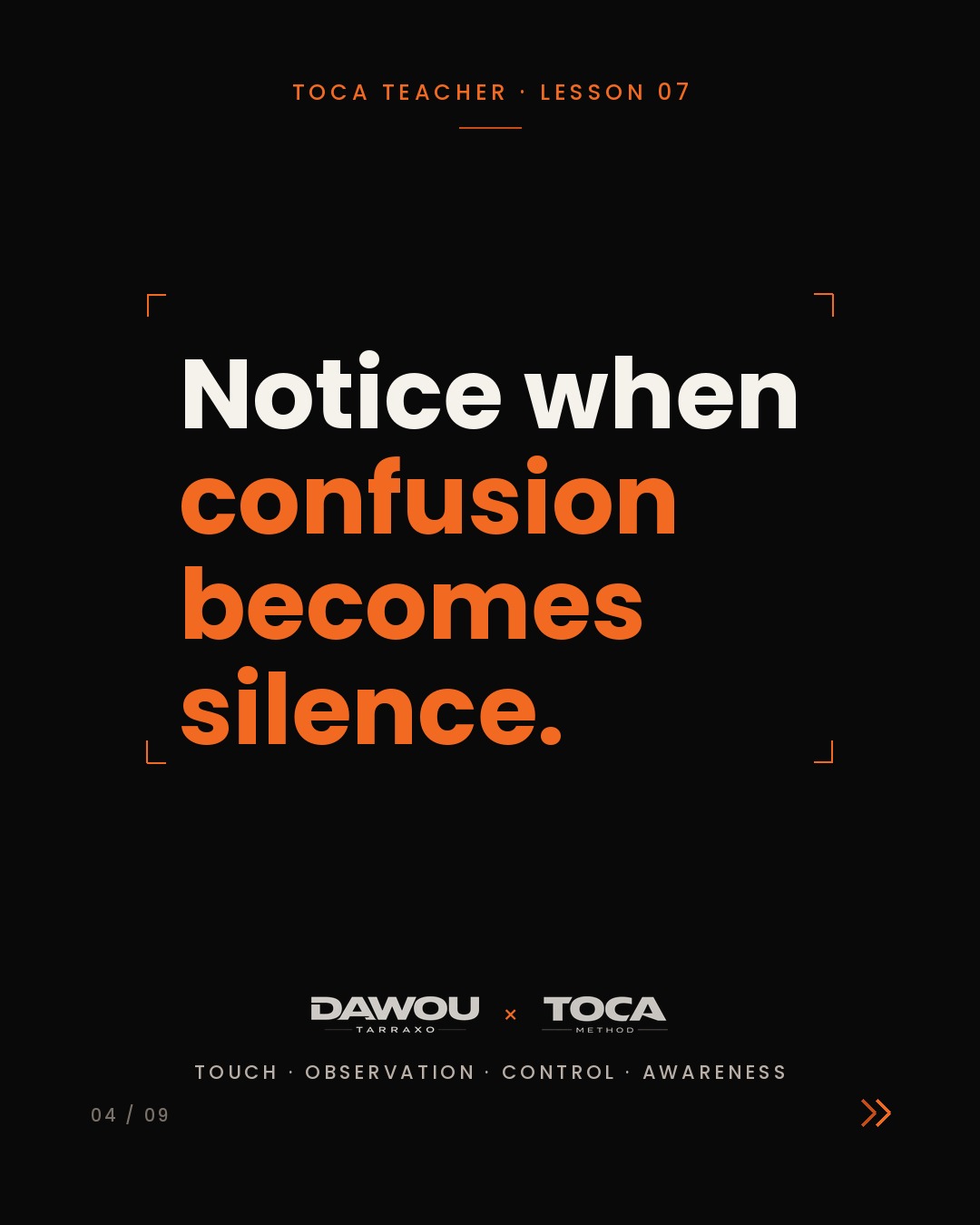 How to read the room as a dance teacher, slide 4 of 9