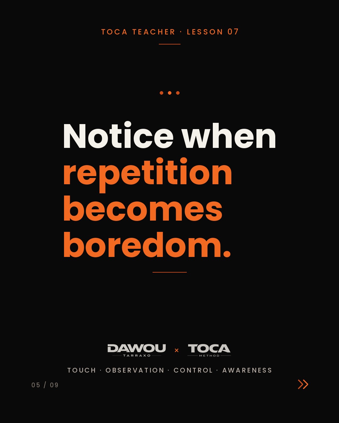 How to read the room as a dance teacher, slide 5 of 9