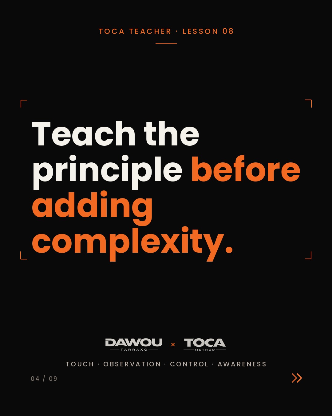 How to structure a dance class that actually creates progress, slide 4 of 9