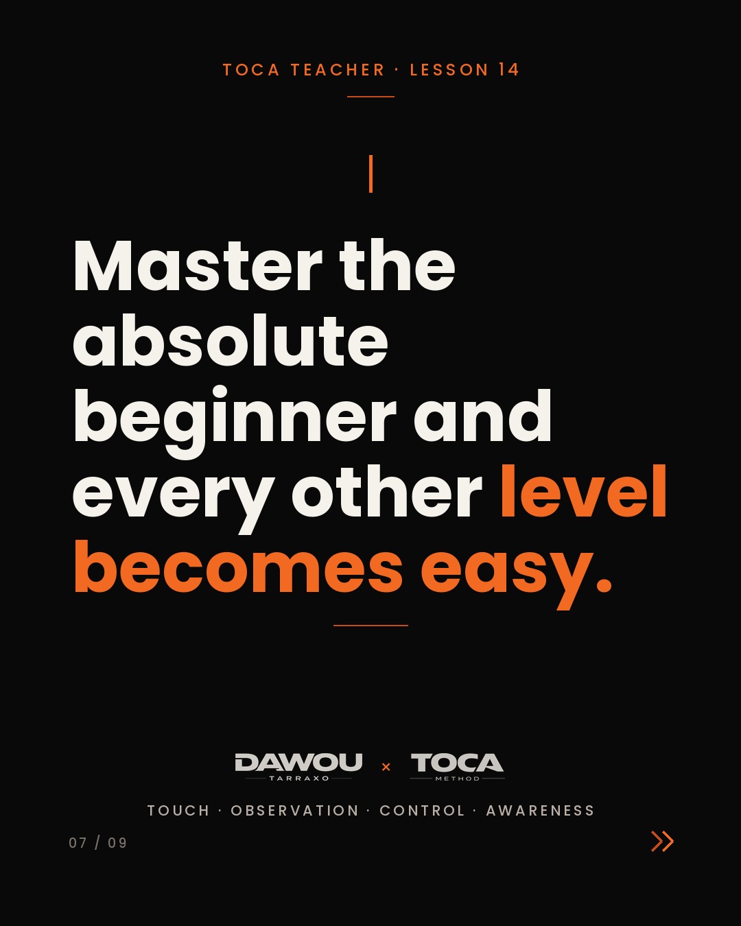 Which dance level is the hardest to teach?, slide 7 of 9