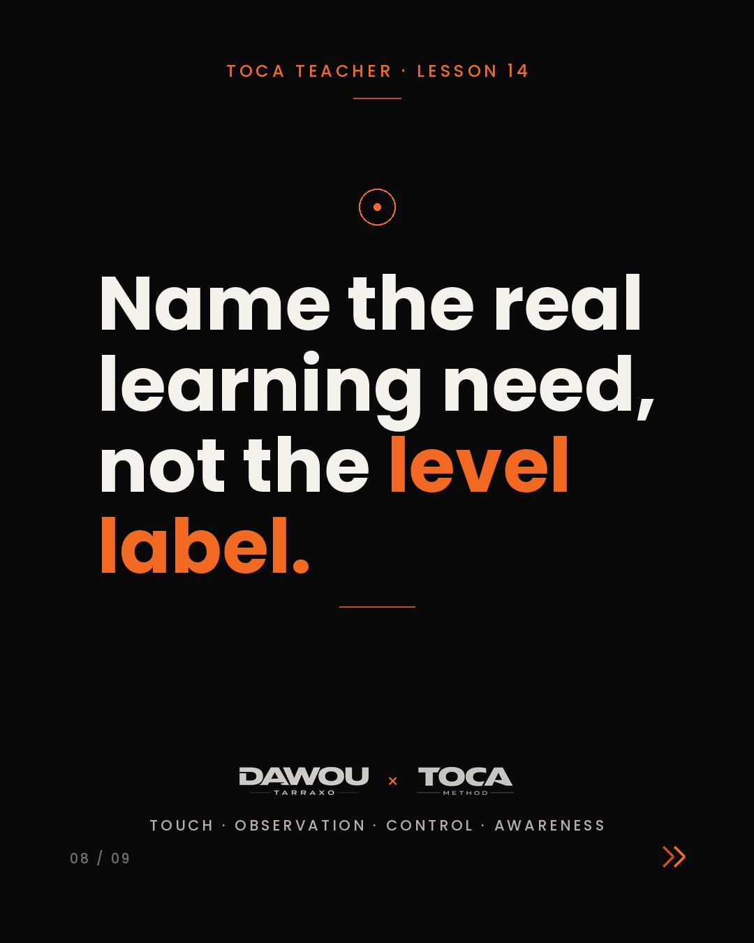 Which dance level is the hardest to teach?, slide 8 of 9