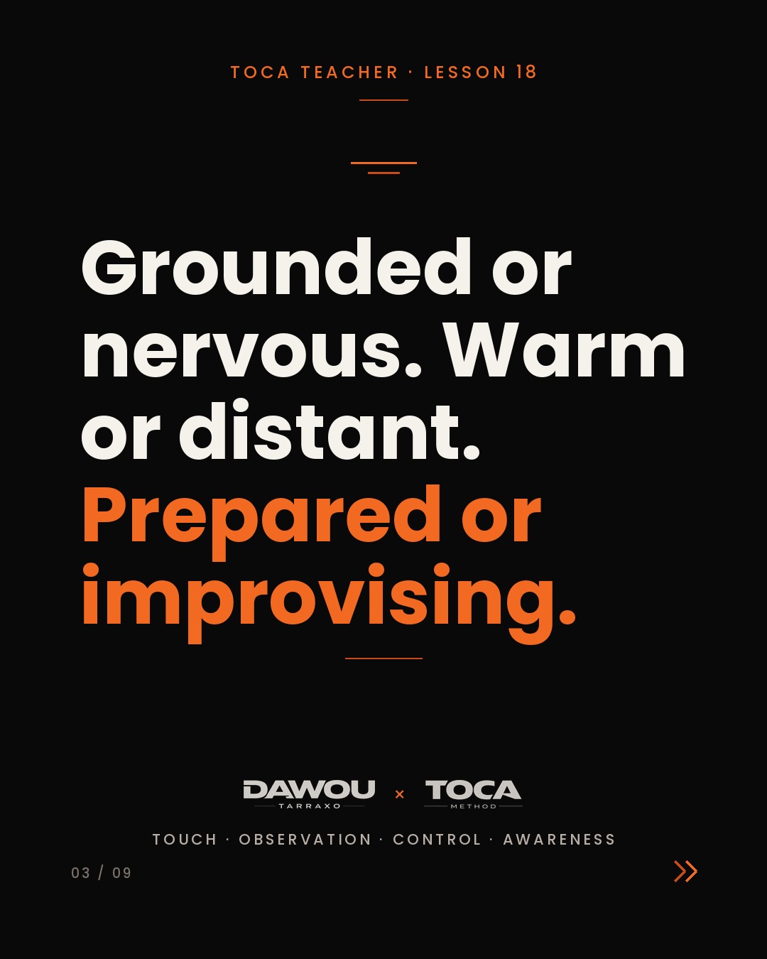 Your presence and your voice are teaching tools, slide 3 of 9