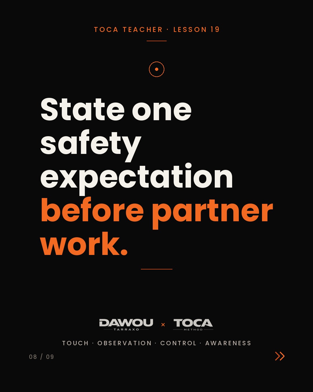 How to build trust and safety in your dance class, slide 8 of 9