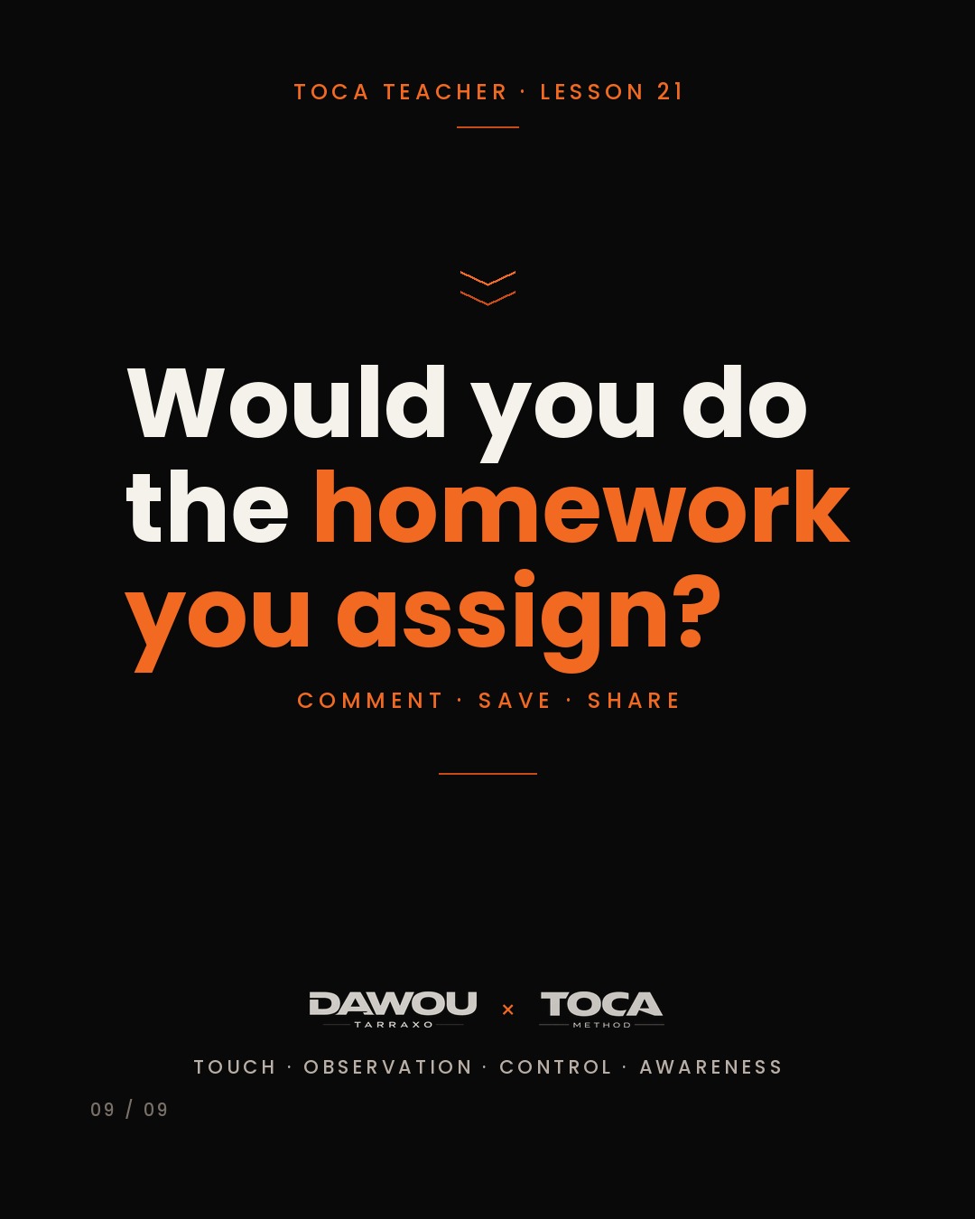 Dance homework that students actually do, slide 9 of 9