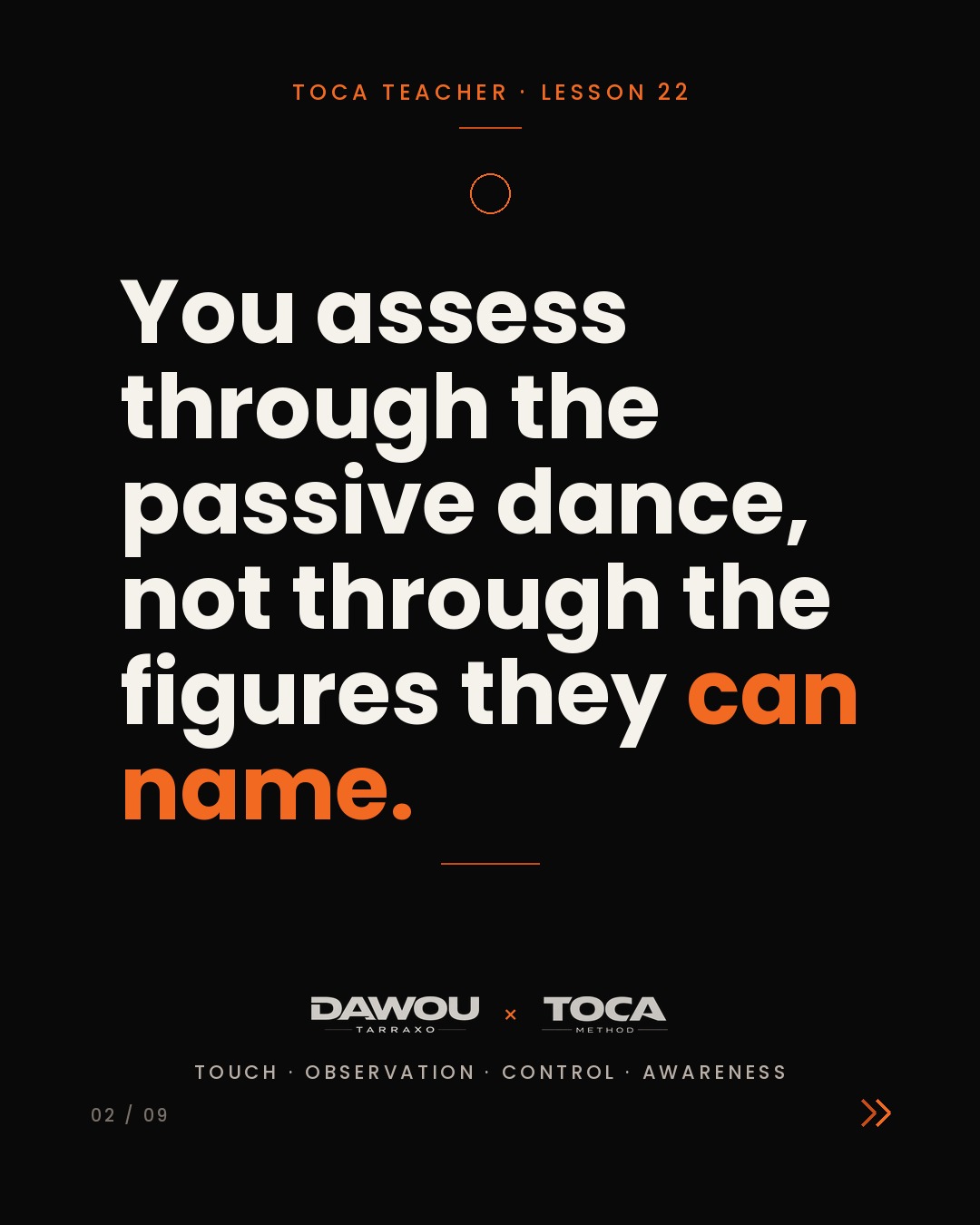 How to assess progress without discouraging your dancers, slide 2 of 9