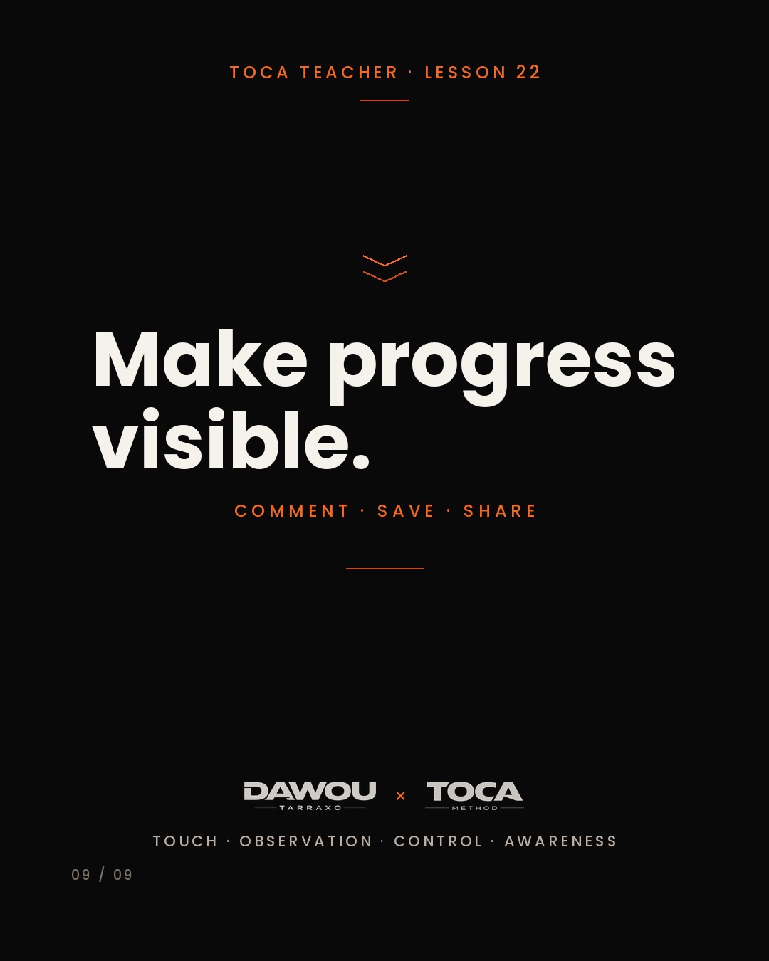 How to assess progress without discouraging your dancers, slide 9 of 9