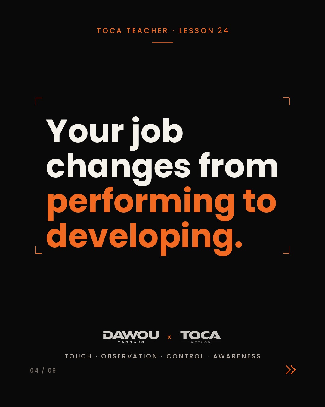 From dance teacher to leader of a school, slide 4 of 9