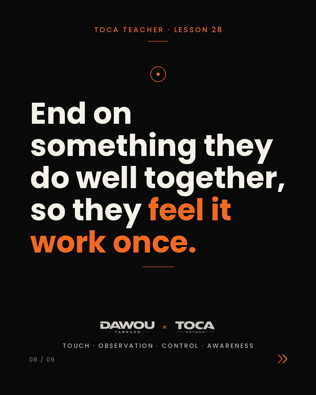 Teaching a couple to dance is not teaching two students, slide 8 of 9