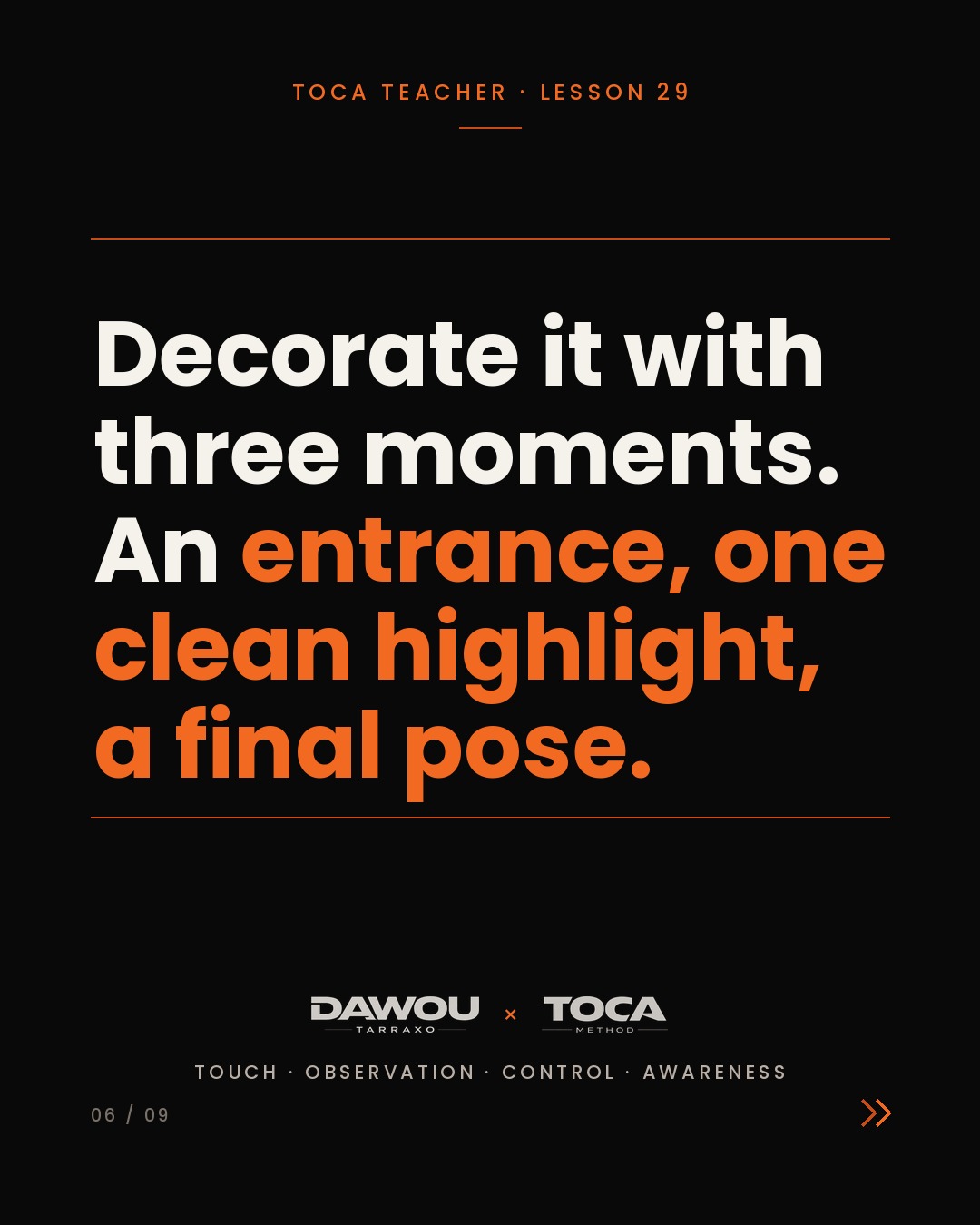 Teaching a wedding first dance. Your real job is their confidence, slide 6 of 9