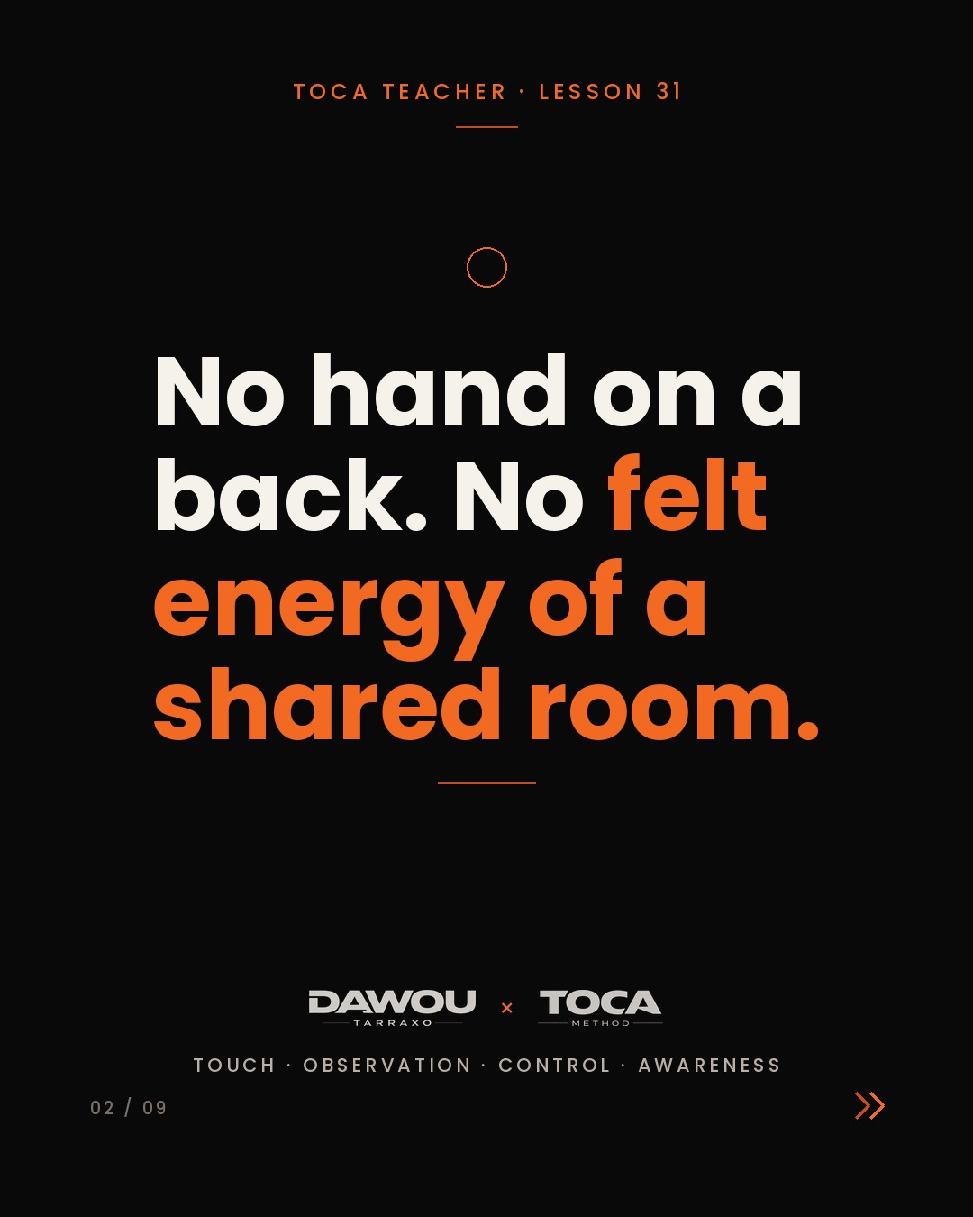 Teaching dance online takes away your two strongest tools, slide 2 of 9