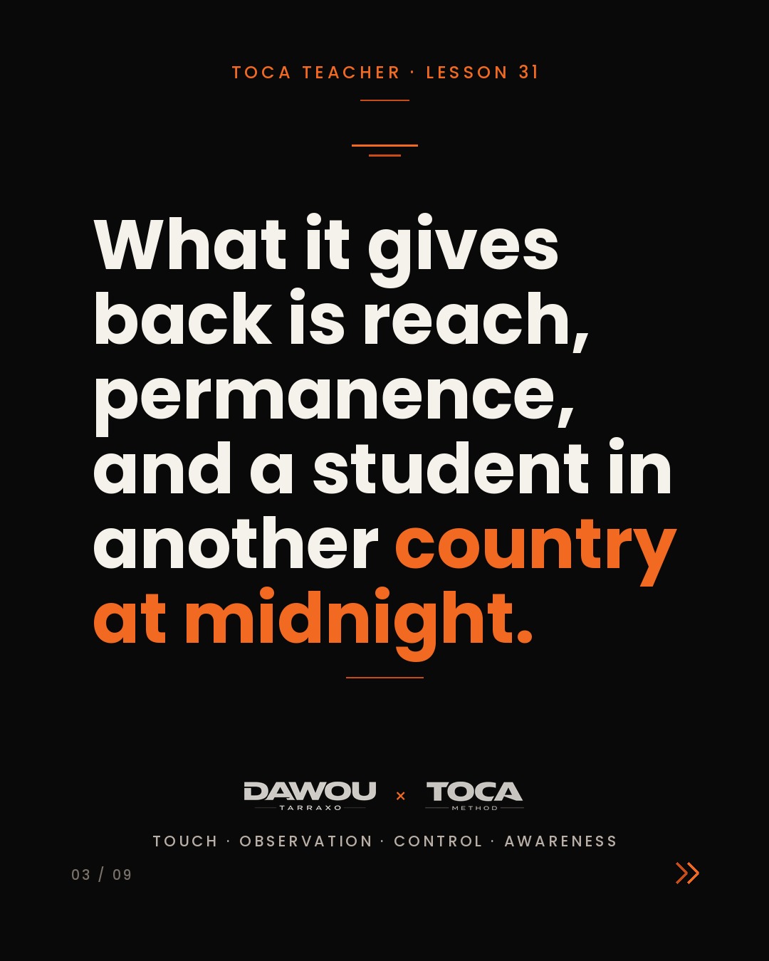 Teaching dance online takes away your two strongest tools, slide 3 of 9