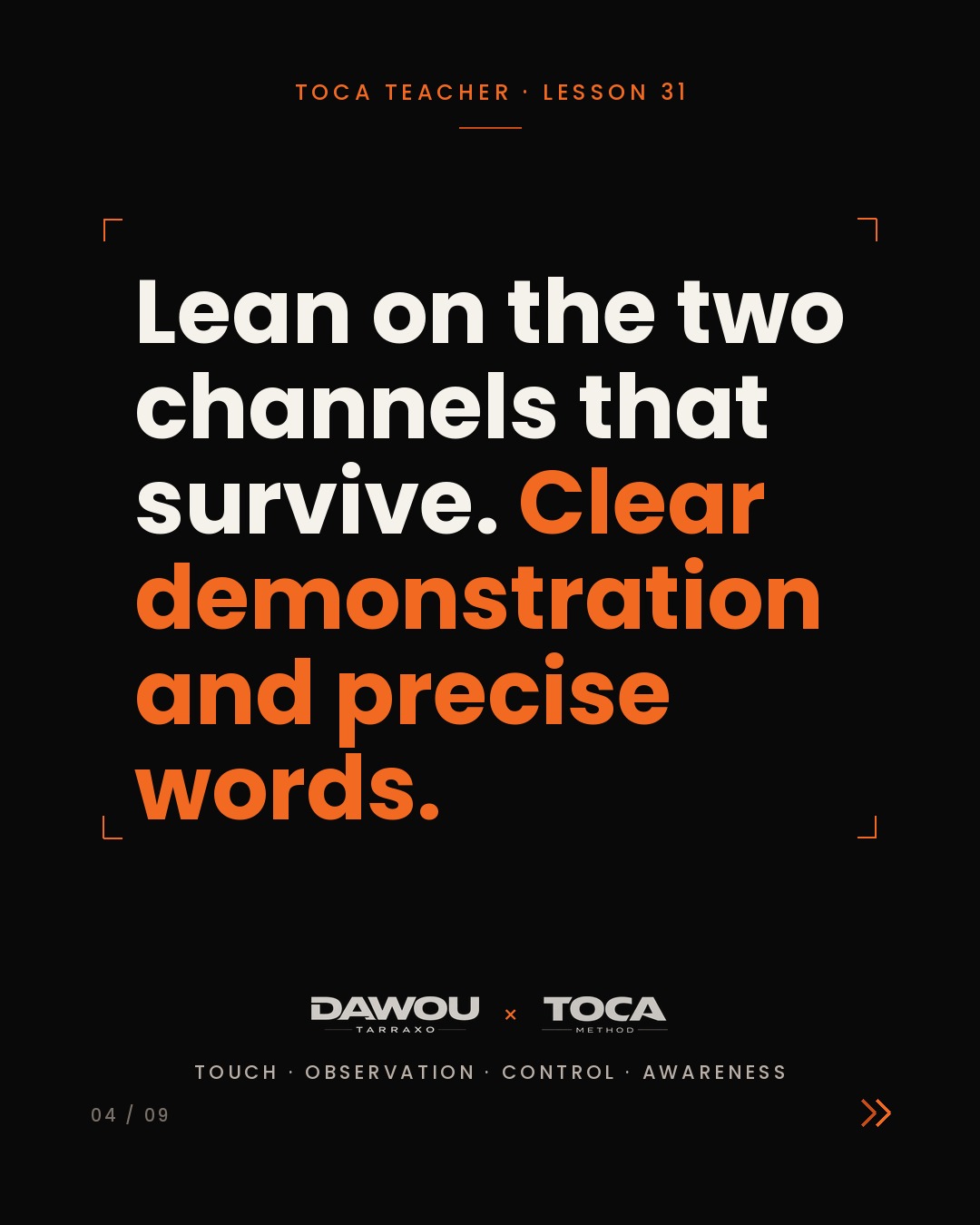 Teaching dance online takes away your two strongest tools, slide 4 of 9