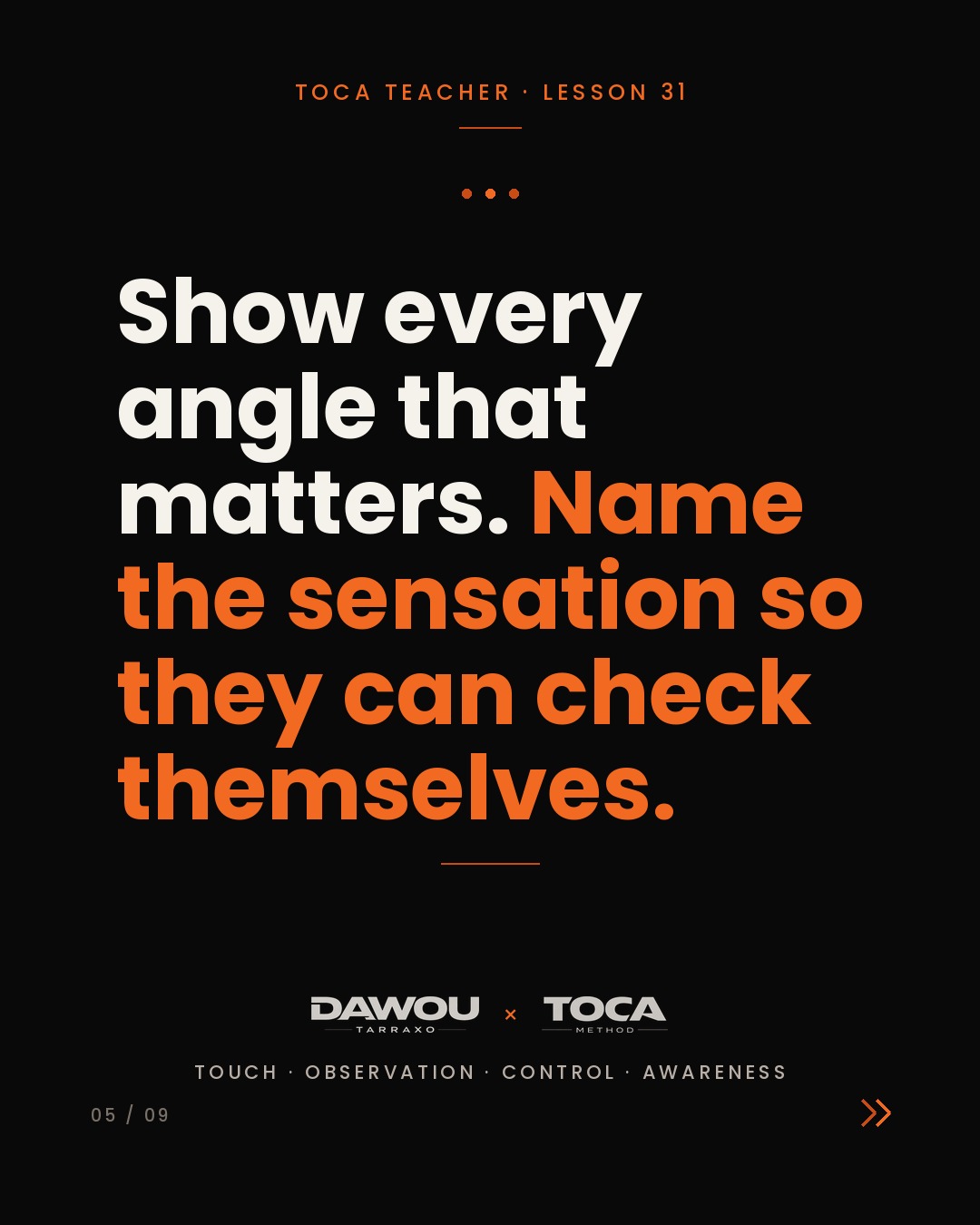 Teaching dance online takes away your two strongest tools, slide 5 of 9