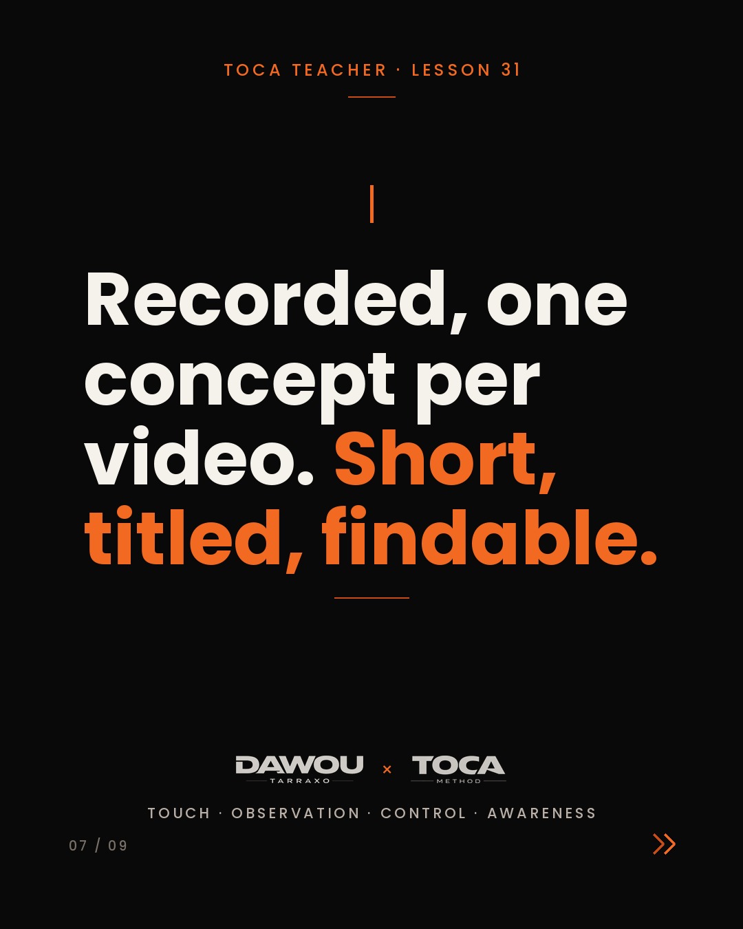 Teaching dance online takes away your two strongest tools, slide 7 of 9