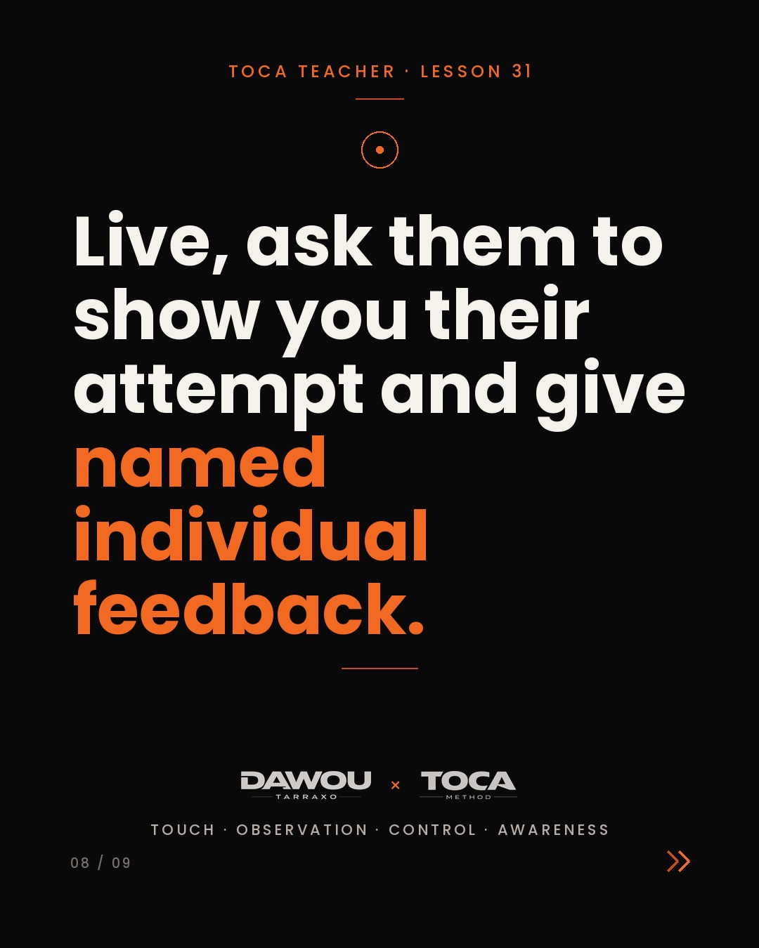 Teaching dance online takes away your two strongest tools, slide 8 of 9