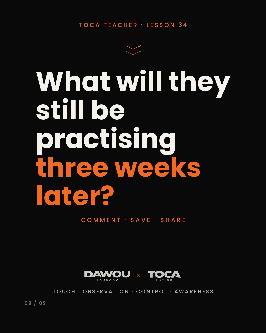 A dance bootcamp is not a long class, slide 9 of 9
