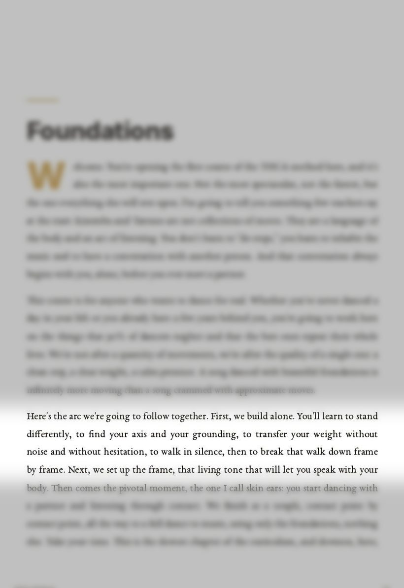 Page 75 of The student's book by Dawou Tarraxo, the TOCA Method page this lesson comes from