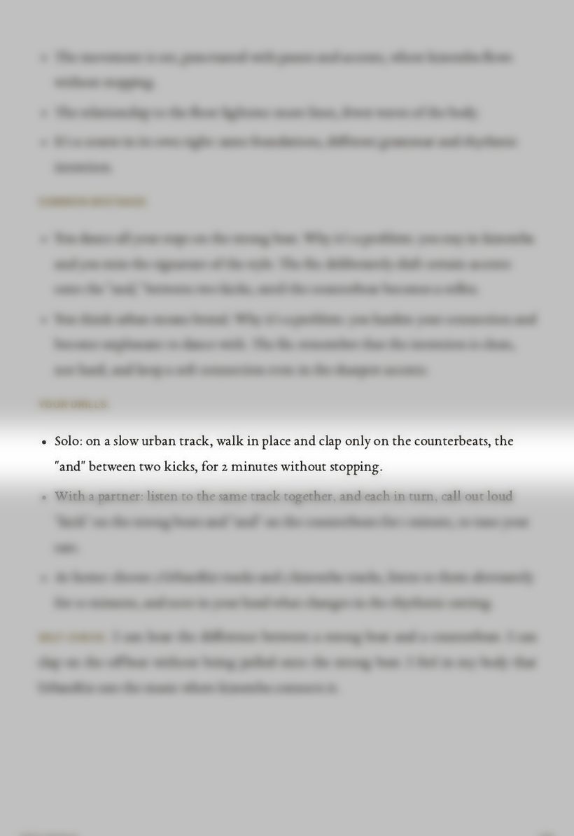 Page 208 of The student's book by Dawou Tarraxo, the TOCA Method page this lesson comes from
