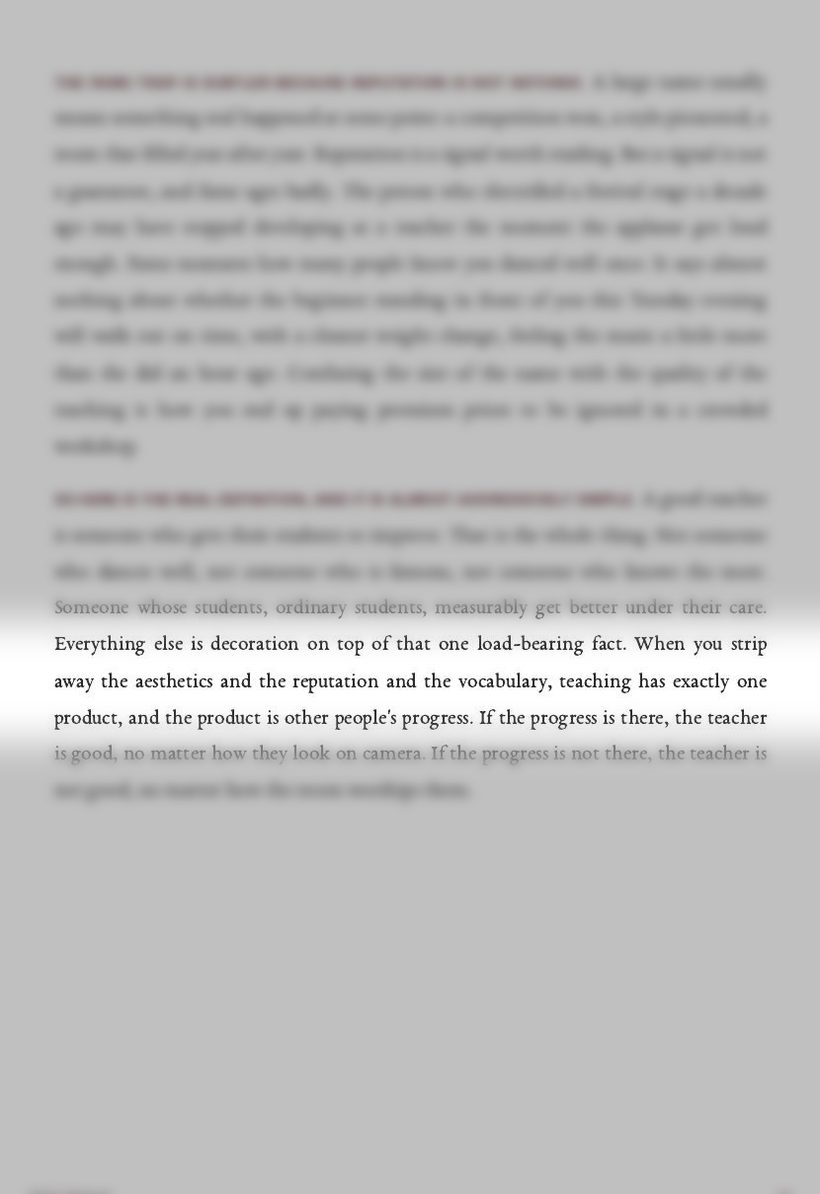 Page 16 of The teacher's guide by Dawou Tarraxo, the TOCA Method page this lesson comes from