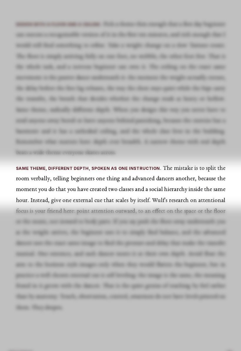 Page 246 of The teacher's guide by Dawou Tarraxo, the TOCA Method page this lesson comes from
