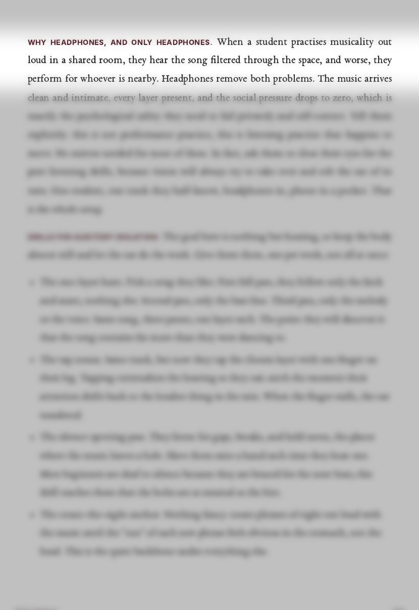 Page 420 of The teacher's guide by Dawou Tarraxo, the TOCA Method page this lesson comes from