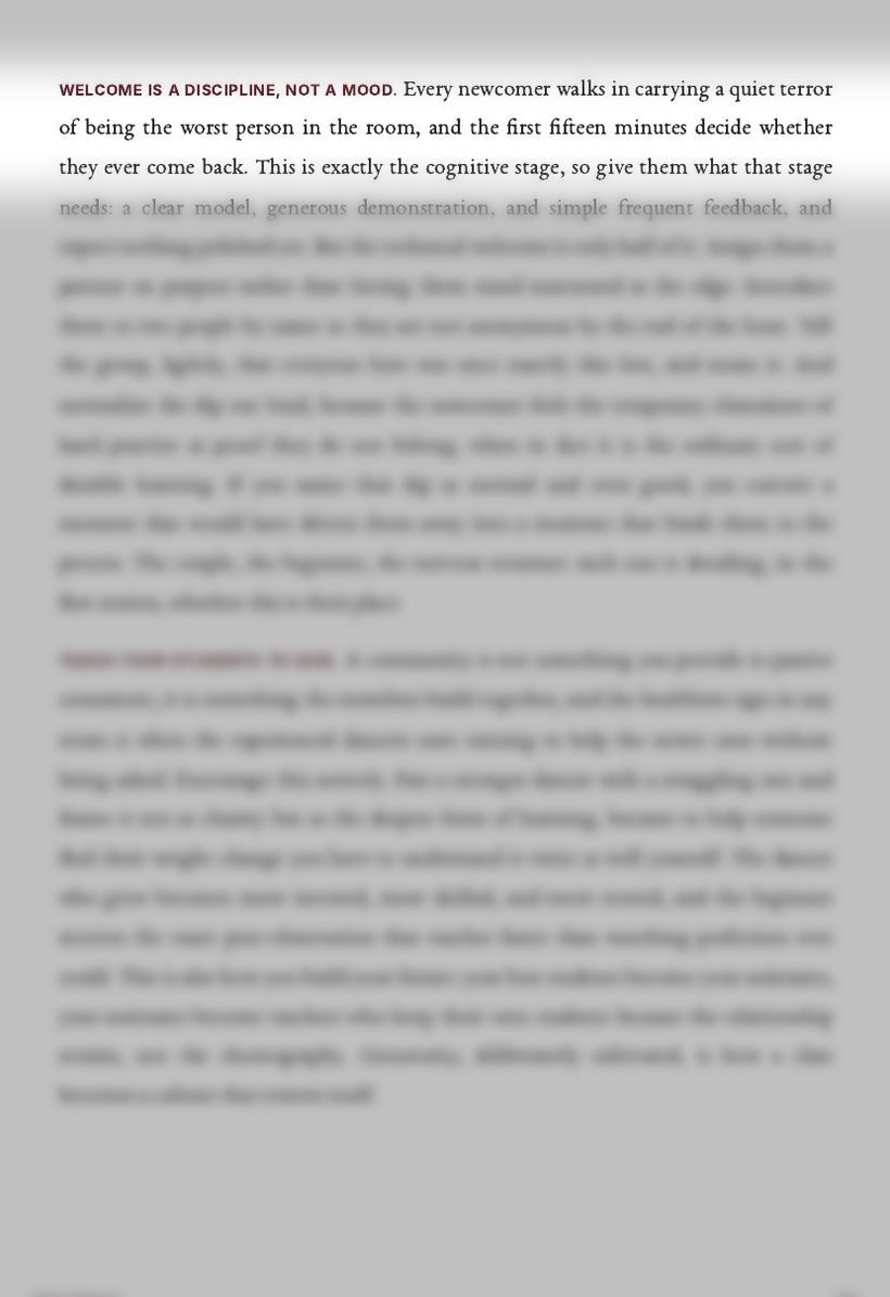 Page 335 of The teacher's guide by Dawou Tarraxo, the TOCA Method page this lesson comes from