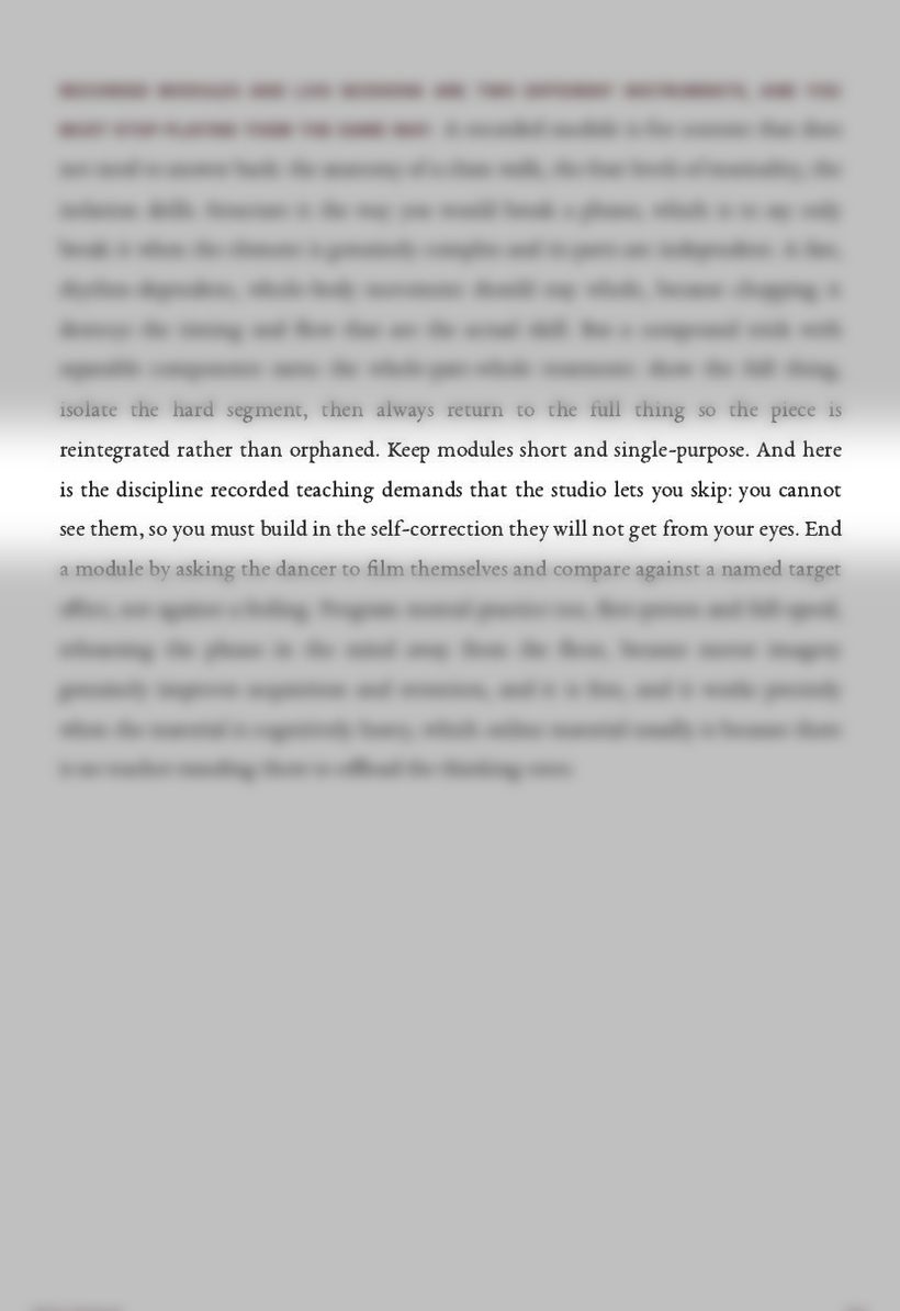 Page 261 of The teacher's guide by Dawou Tarraxo, the TOCA Method page this lesson comes from